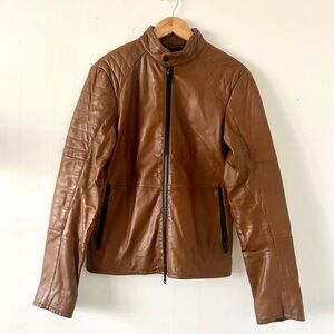 Armani Exchange Genuine Leather Jacket